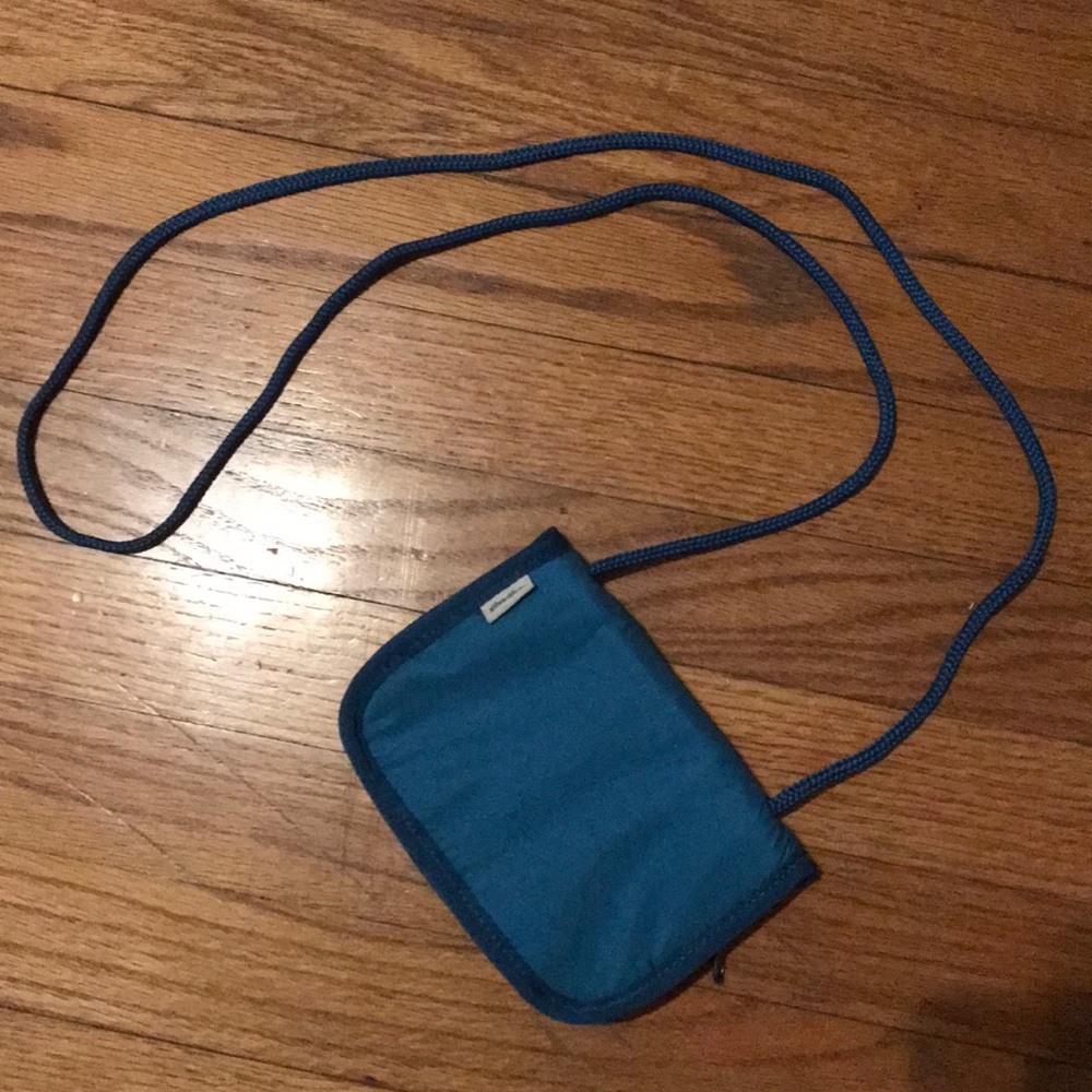 Eddie Bauer Blue Wallet Crossbody